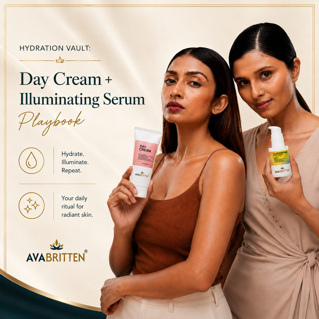 Hydration Vault: Day Cream + Illuminating Serum Playbook