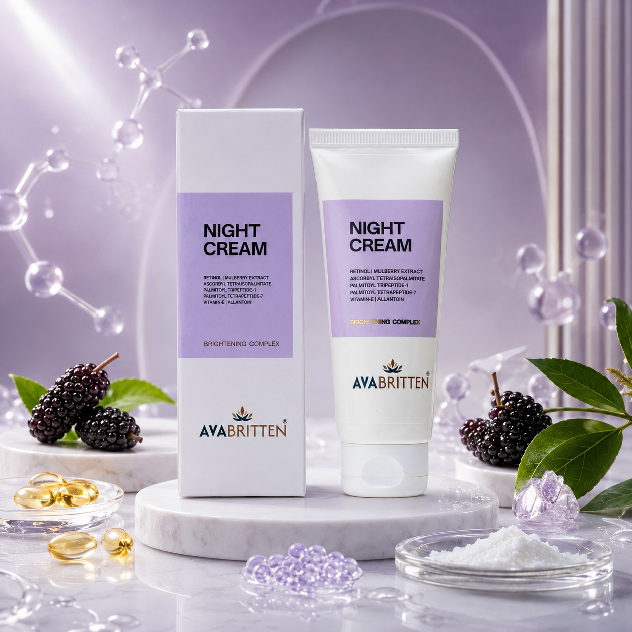 Night Cream – Retinol Backed Recovery Cream