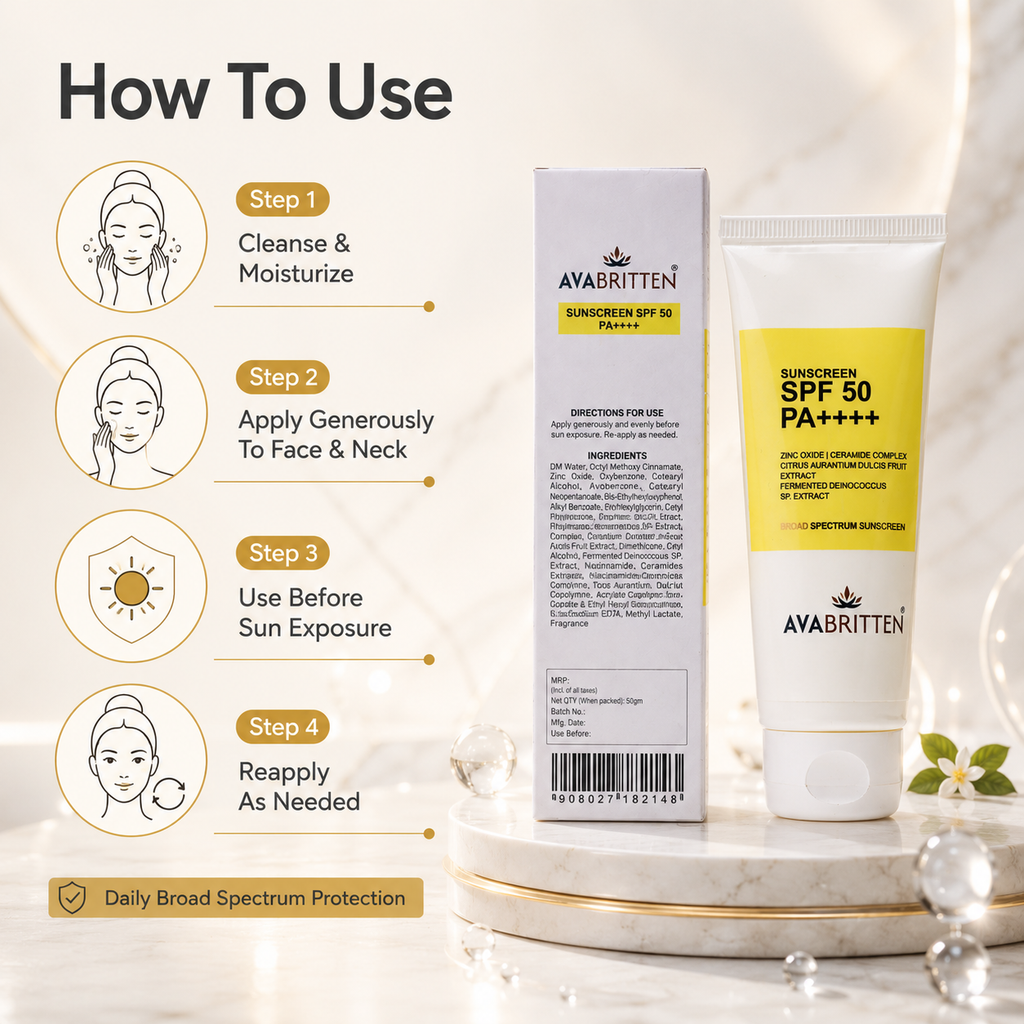 Sunscreen SPF 50 PA++++ – Hybrid Sun Shield