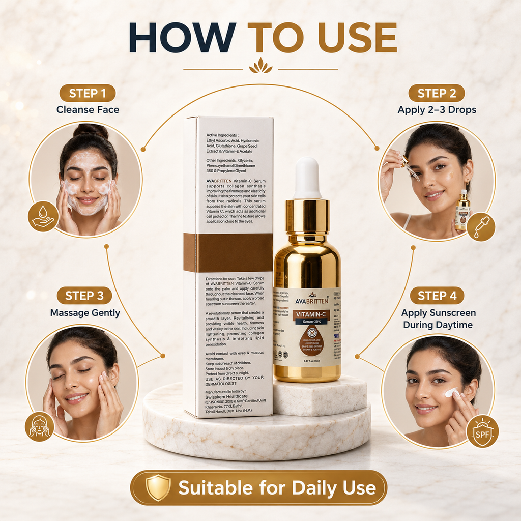 Vitamin C Face Serum – 20% Radiance Concentrate