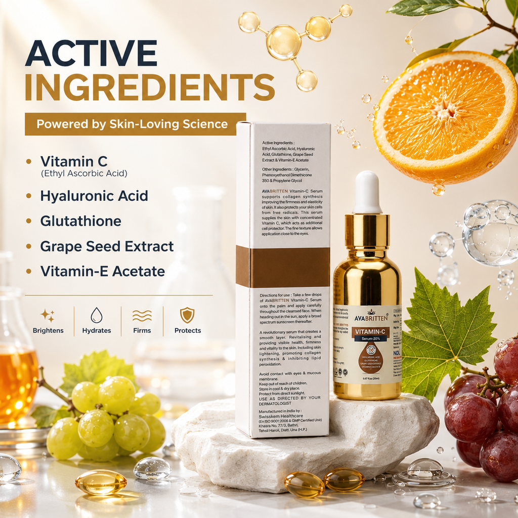 Vitamin C Face Serum – 20% Radiance Concentrate
