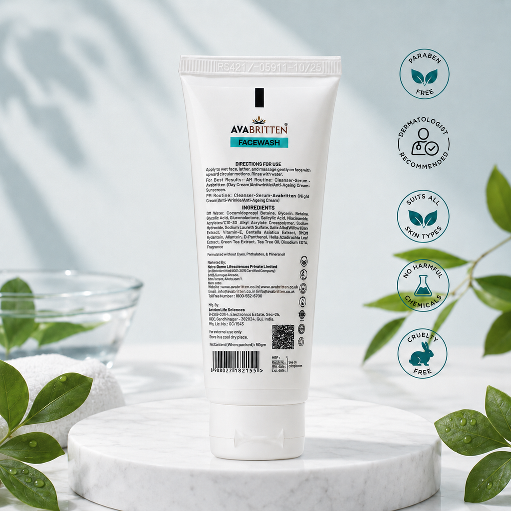 Rejuvenating Face Wash – AHA–BHA–PHA Cleanser