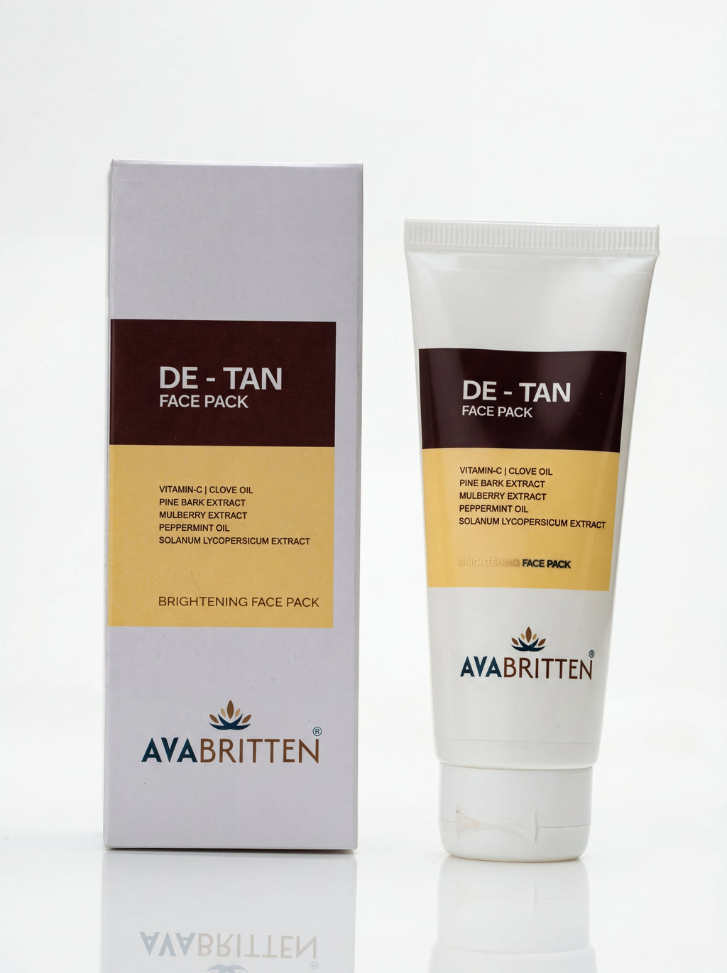 De Tan Brightening Face Pack – Intensive Tan Reset Mask